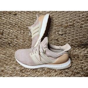 Adidas Ultra Boost 4.0 Women's Size 8 Sneakers BB6497 Ash Pearl Athletic Shoes